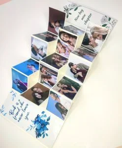 Customized Love Popup 3D Greeting Card With Envelope For Husband, Wife and Friend Note Card (1pc) with Photo