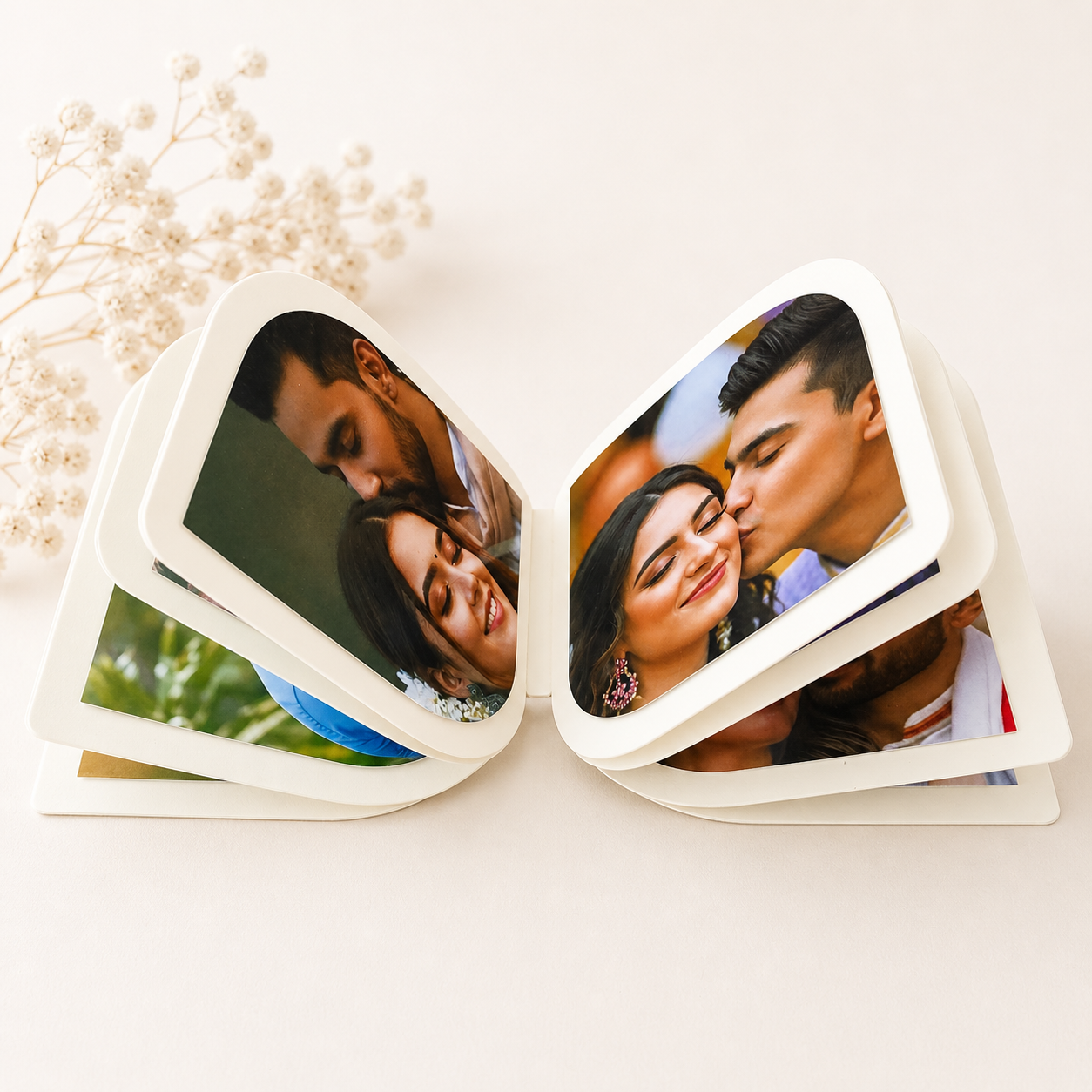 Arch Mini Album – 8 Photo Memories (WHITE)