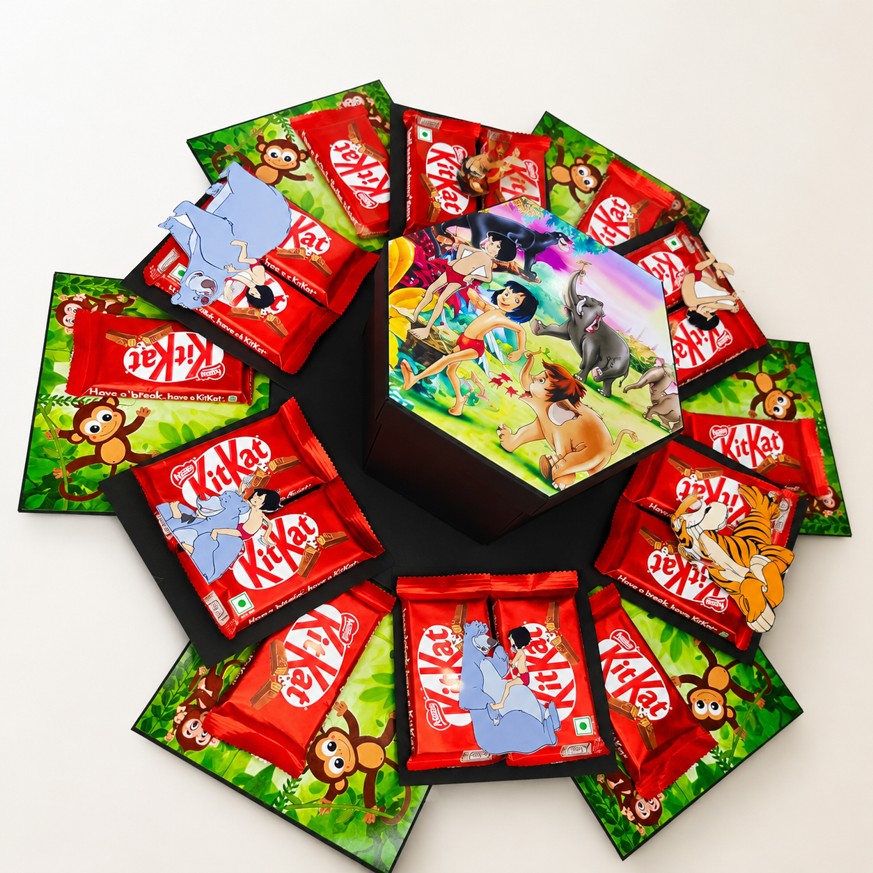 Customized Theme Chocolate Gift Box For Kids