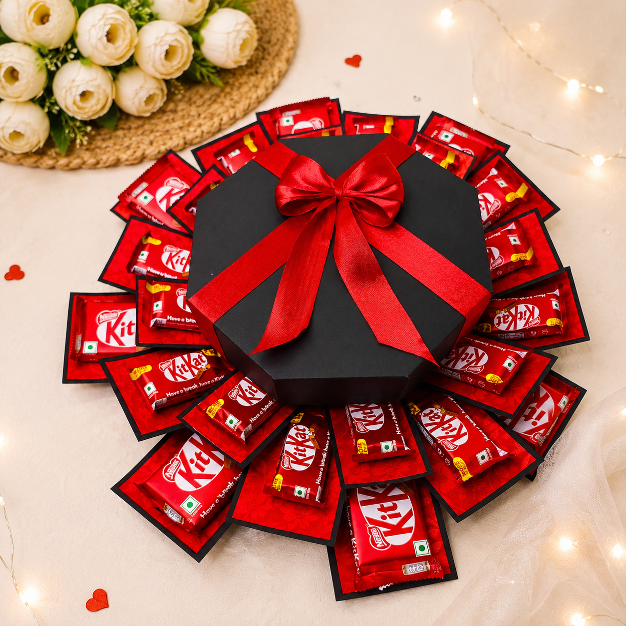 3 Layer Chocolate Gift Box With 24 Chocolates