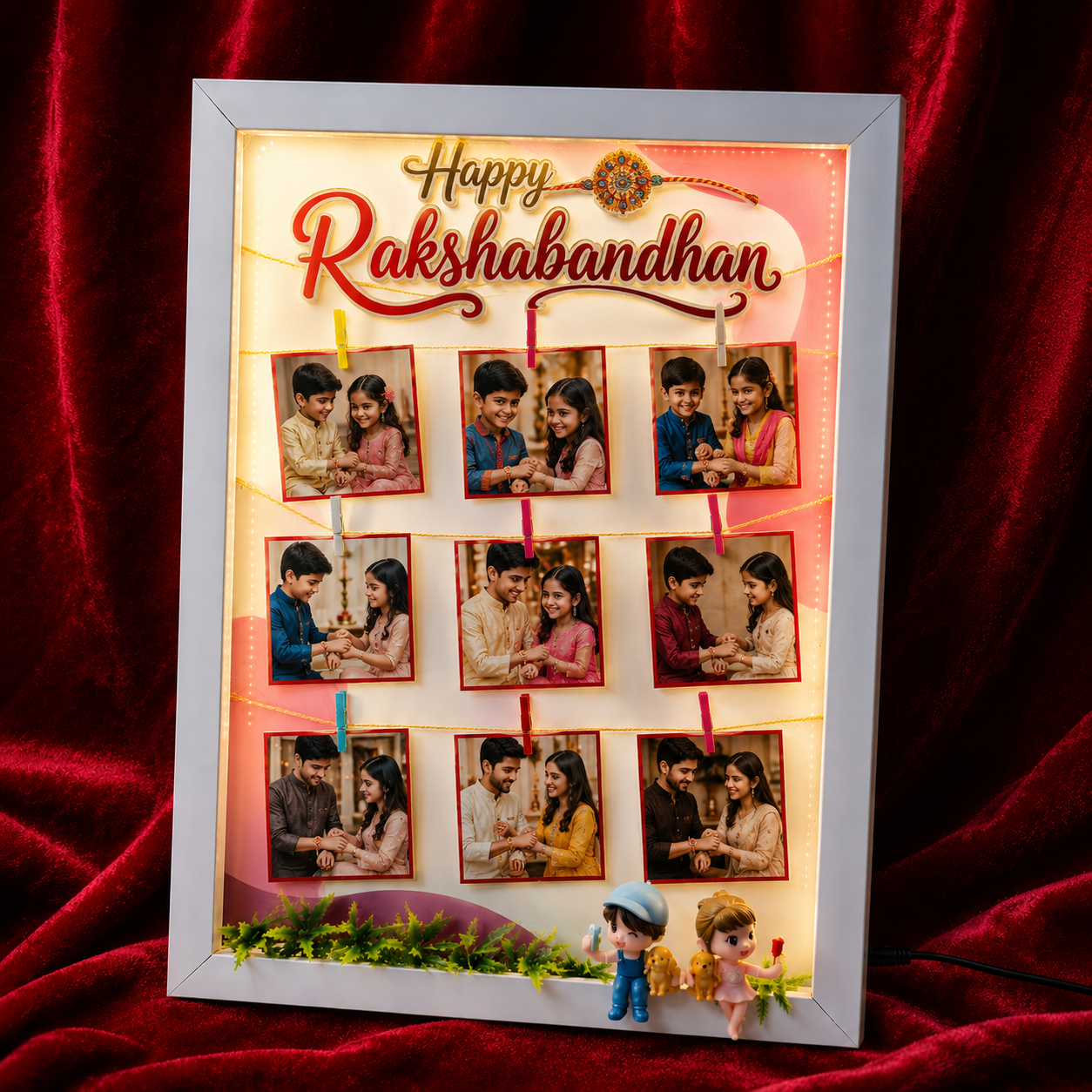 Rakshabandhan Threads of Us - Miniature Frame