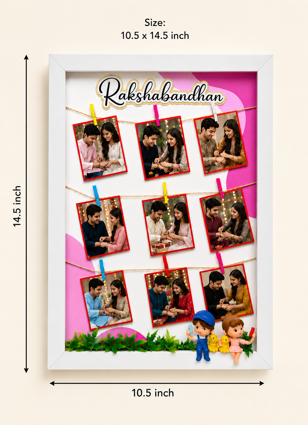 Rakshabandhan Threads of Us - Miniature Frame