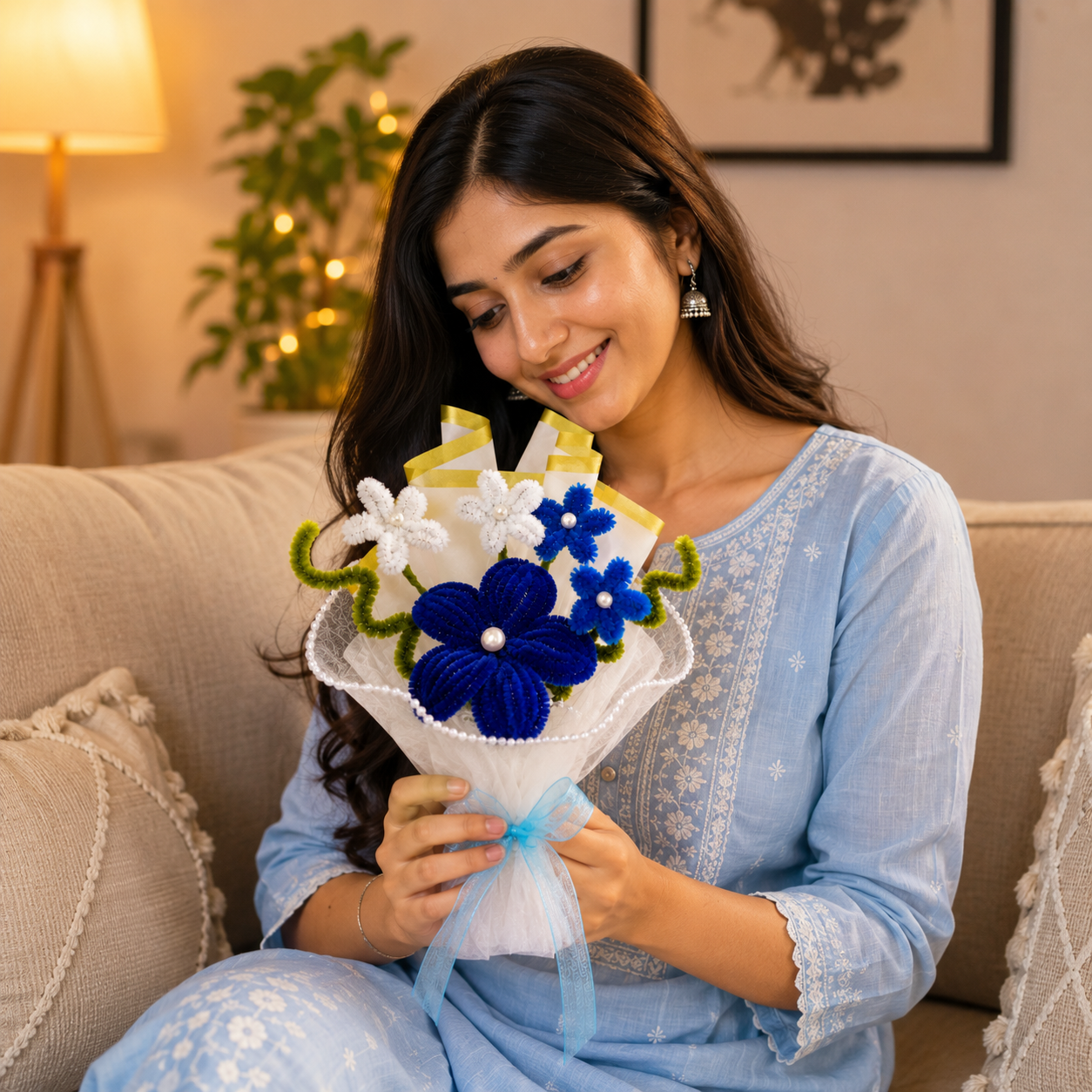 Forever Bloom Handmade Bouquet