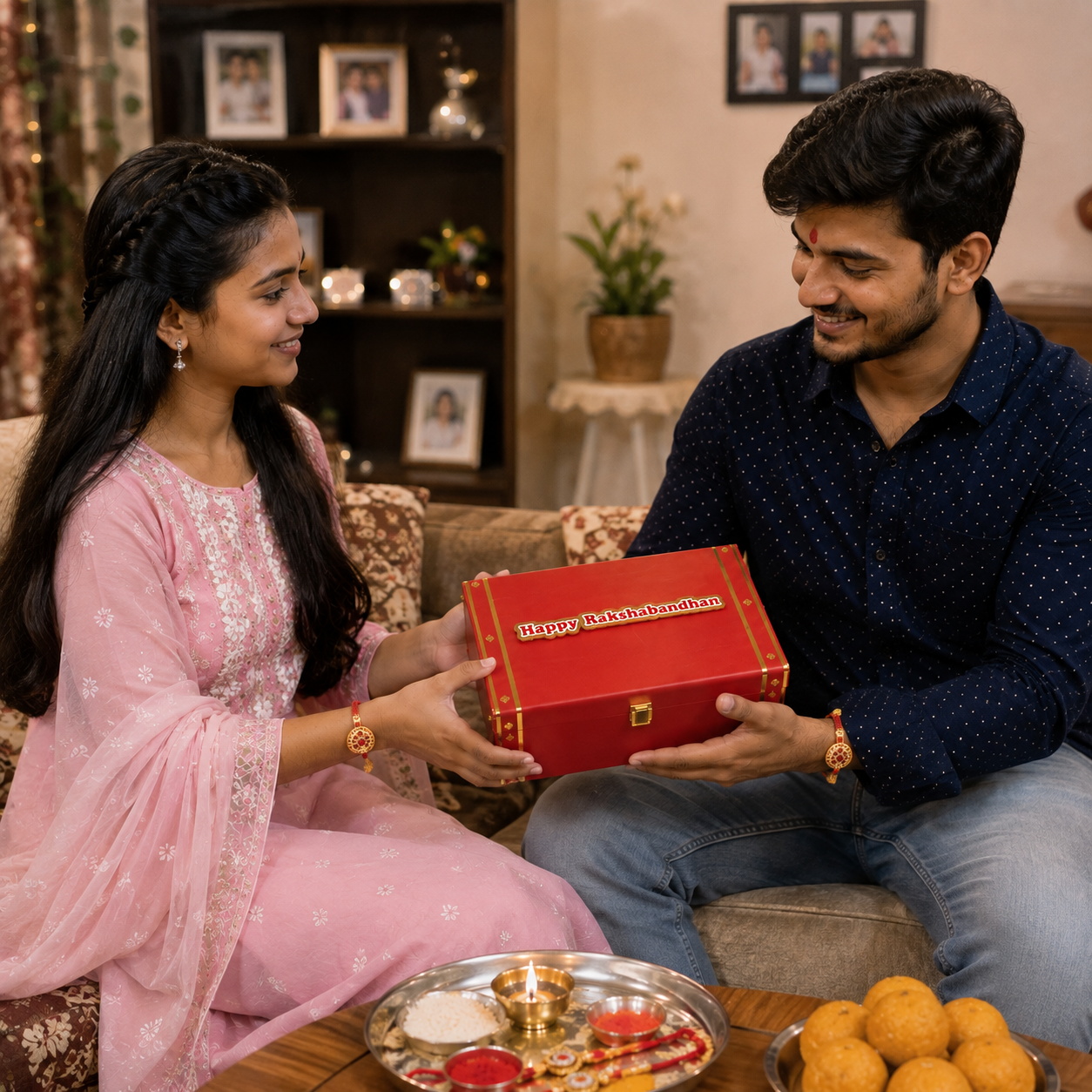 Customized Rakshabandhan Gift Hamper