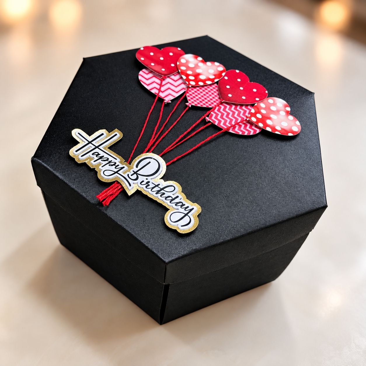 Chocolate Surprise Explosion Box – A Sweet Birthday Gift